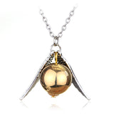 Wing Charm Golden Snitch Necklace