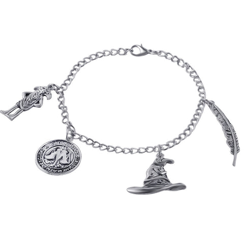 Harry Potter Deathly Hallows Charm Bracelet