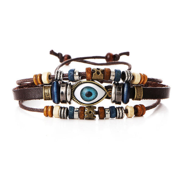 Harry Ethnic Turkish Eyes Beads Bracelets
